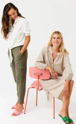 Kjole - Lava Kaftan - Sand Melange Kjoler