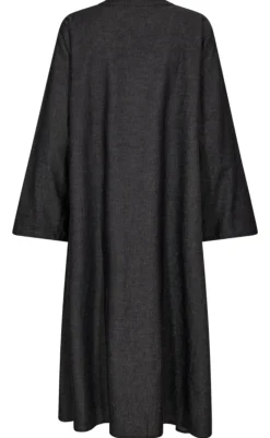 Hot Kjole - Malay - Black Denim Kjoler