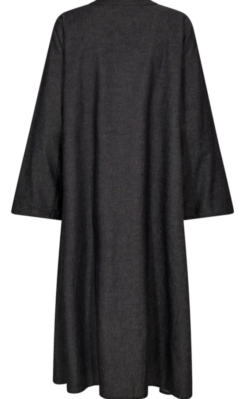 Hot Kjole - Malay - Black Denim Kjoler