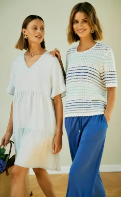 Clearance Kjole - Renna - Light Blue Denim Kjoler