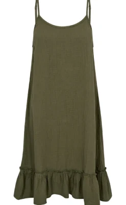 New Kjole - Uline - Deep Lichen Green Kjoler