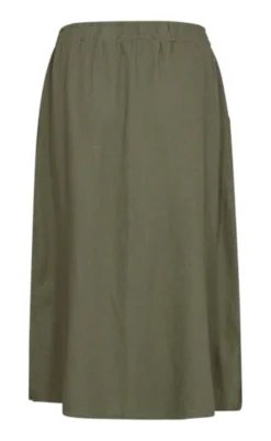 Clearance Nederdel - Lava - Deep Lichen Green Nederdele