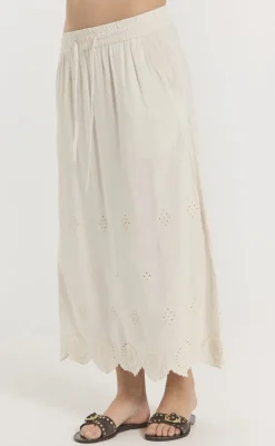 Nederdel - Linus - Moonbeam Melange Nederdele