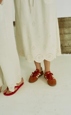 Nederdel - Linus - Moonbeam Melange Nederdele