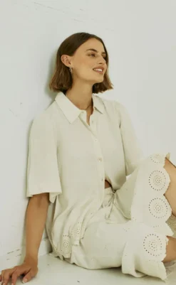 Nederdel - Linus - Moonbeam Melange Nederdele