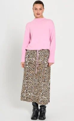 Outlet Nederdel - Malay - Rainy Day w. Silver Mink Nederdele