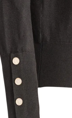 Pullover - Katie Similisten - Black Striktrøjer & Sweat