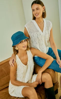 Outlet Shorts - Cinda - Medium Blue Denim Shorts