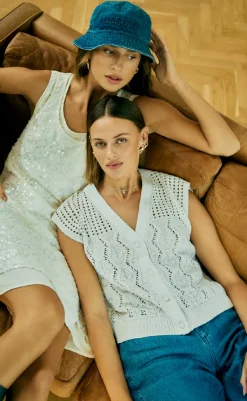 Outlet Shorts - Cinda - Medium Blue Denim Shorts