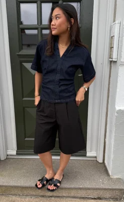 Discount Shorts - Maeve - Black Shorts