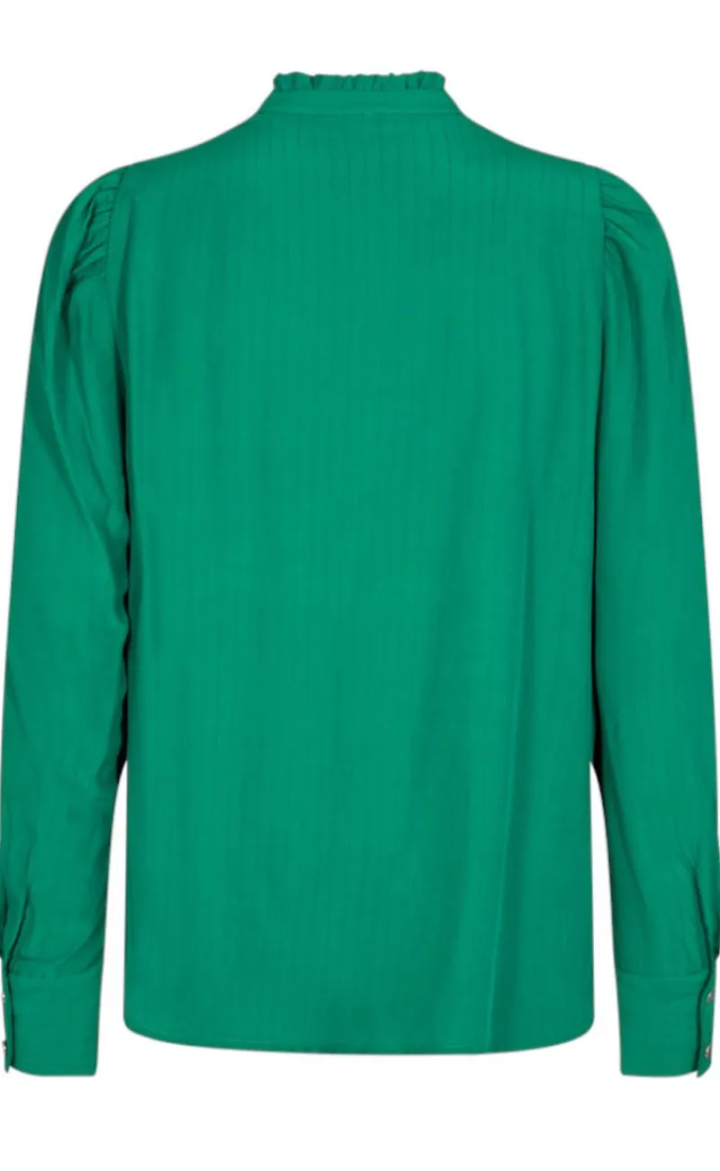 Skjorte - April - Pepper Green Skjorter