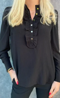 Online Skjorte - April - Black Skjorter