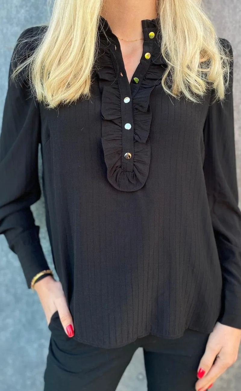 Online Skjorte - April - Black Skjorter