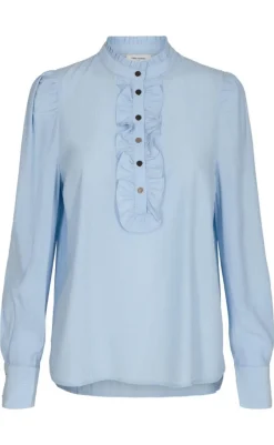 New Skjorte - April - Forever Blue / Chambray Blue Skjorter