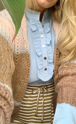 New Skjorte - April - Forever Blue / Chambray Blue Skjorter