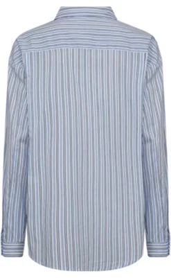 Skjorte - Cirene - Star Off-white w. Chambray Skjorter