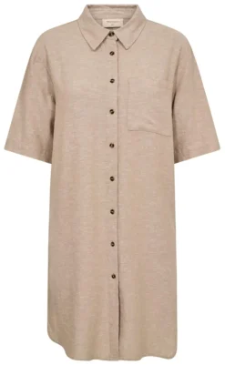 Hot Skjorte - Lava - Sand Melange Skjorter