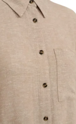 Hot Skjorte - Lava - Sand Melange Skjorter