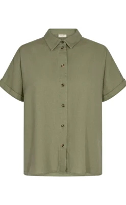 Hot Skjorte - Lava SS - Deep Lichen Green Skjorter