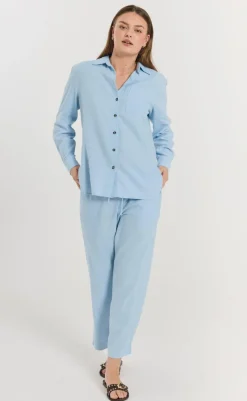 Clearance Skjorte - Lava Simple - Chambray Blue Skjorter