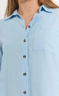 Clearance Skjorte - Lava Simple - Chambray Blue Skjorter