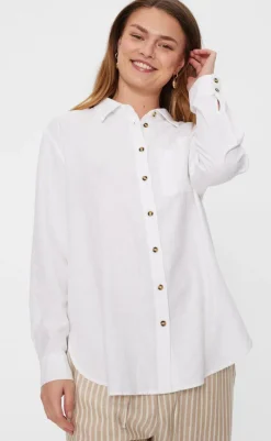 Online Skjorte - Lava Simple - Brilliant White Skjorter