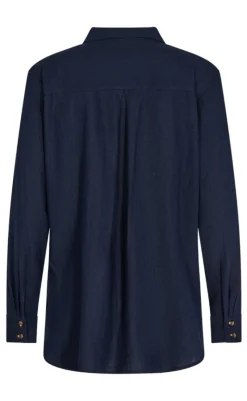 Discount Skjorte - Lava Simple - Navy Blazer Skjorter|Blazere & Indejakker