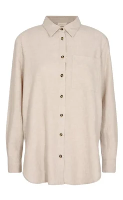 Clearance Skjorte - Lava Simple - Sand Melange Skjorter