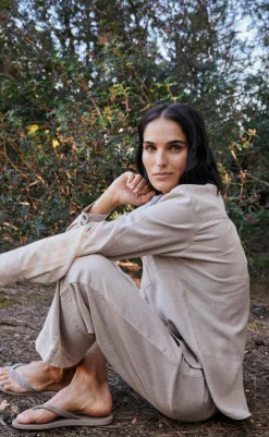 Clearance Skjorte - Lava Simple - Sand Melange Skjorter