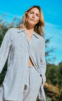 Sale Skjorte - Lavisco - Star Off-white w. Navy Blazer Skjorter|Blazere & Indejakker