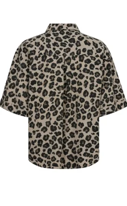 Skjorte - Lavisco - Sand Melange w. Black Skjorter