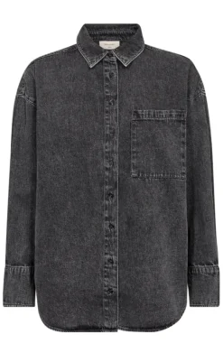 Best Skjorte - Lisea - Vintage Grey Denim Skjorter