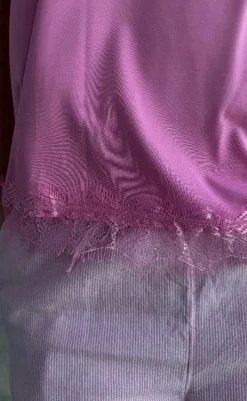 Clearance Top - Bicco Strap - Fuchsia Pink T-shirts & Toppe