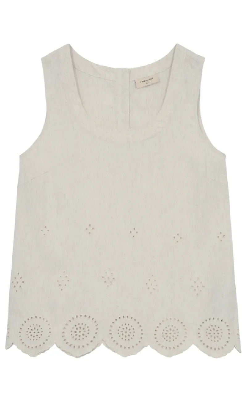 Discount Top - Linus - Moonbeam Melange T-shirts & Toppe