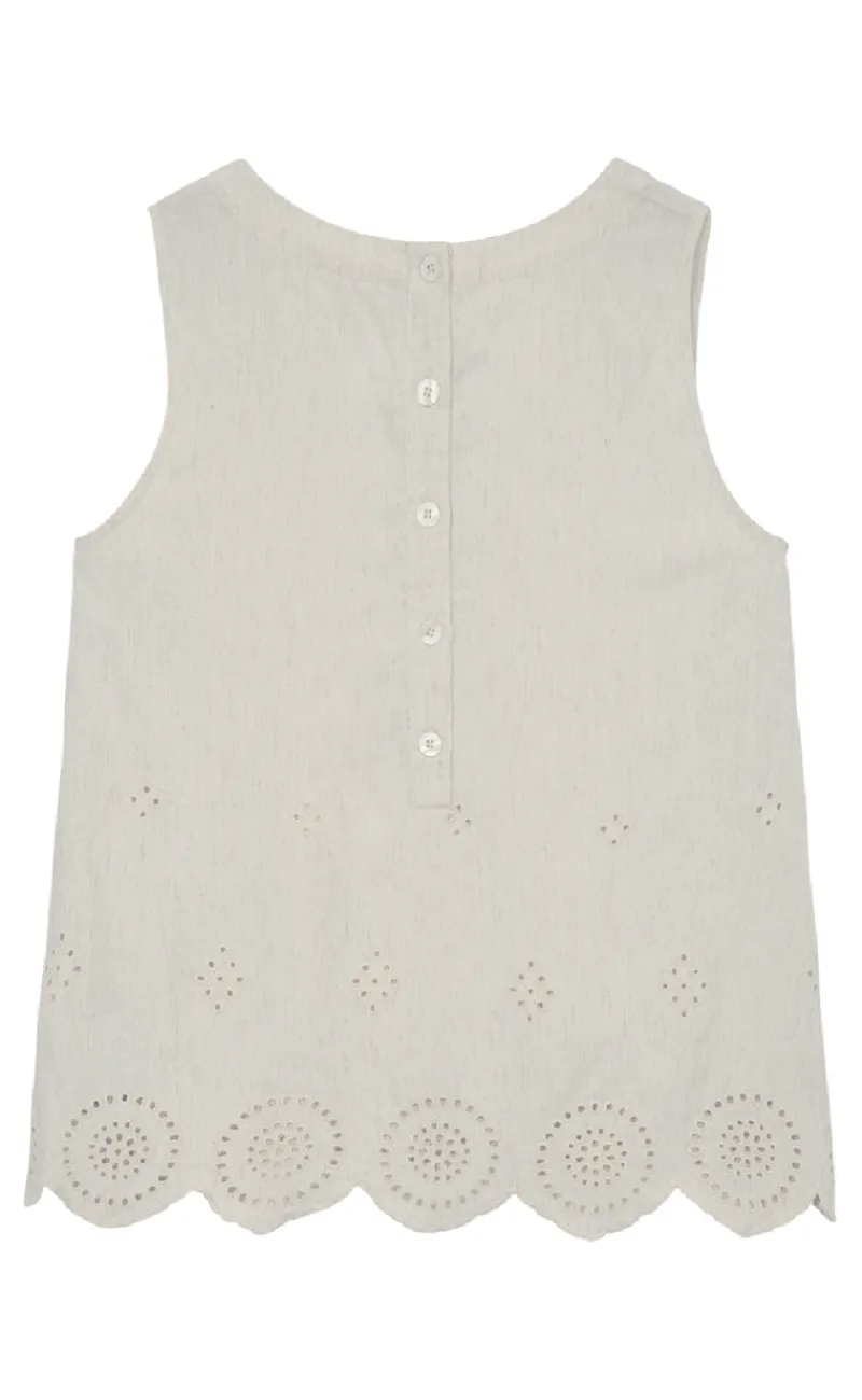 Discount Top - Linus - Moonbeam Melange T-shirts & Toppe