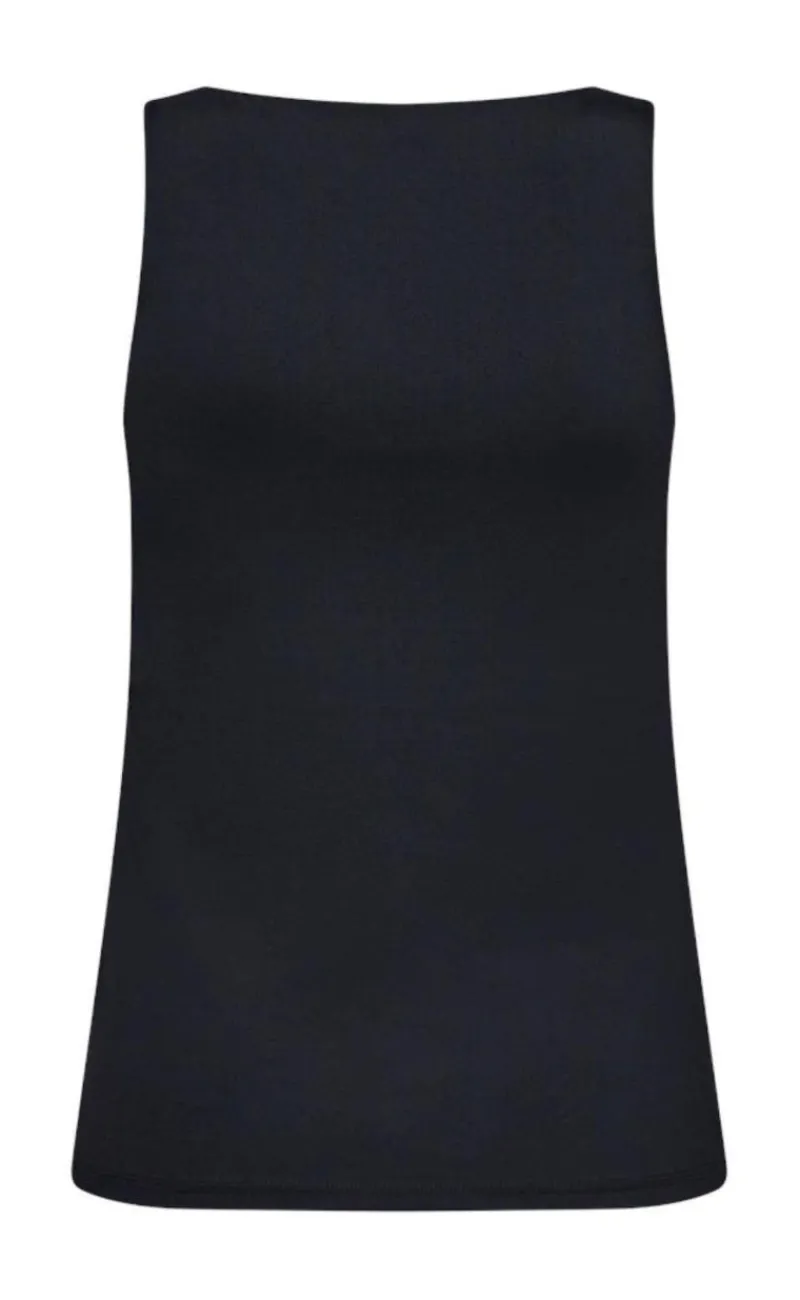 Hot Top - Sonia - Black T-shirts & Toppe