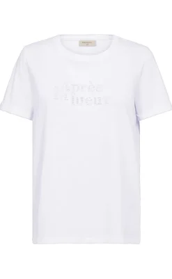 Online T-shirt - Hezel - Brilliant White T-shirts & Toppe