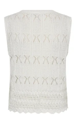Clearance Vest - Fraya - Brilliant White Veste