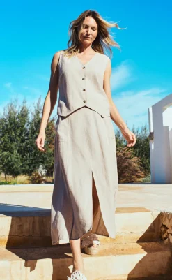 Hot Vest - Lava - Sand Melange Veste