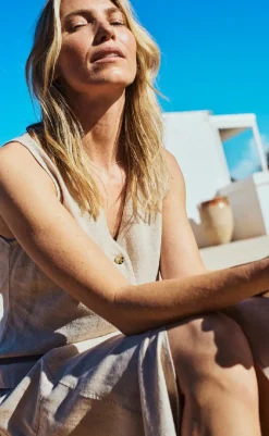 Hot Vest - Lava - Sand Melange Veste