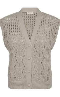 Discount Vest - Limbo - Simply Taupe w. Gold Veste