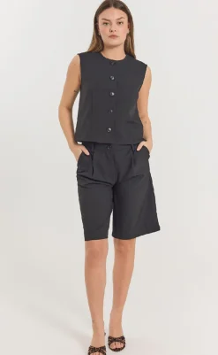 Online Vest - Maeve - Black Veste