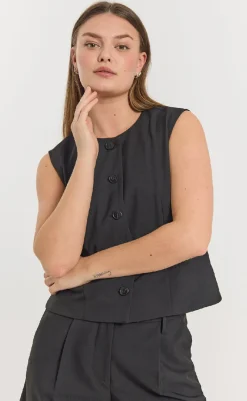 Online Vest - Maeve - Black Veste