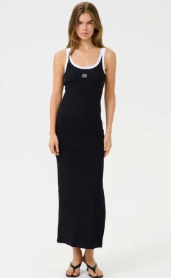 Online Kjole - Drew Contrast Logo - Black Kjoler