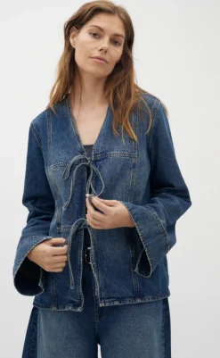 Online Bluse - Panell-G - Mud Stone Wash Bluser