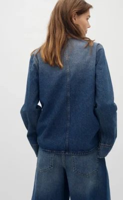 Online Bluse - Panell-G - Mud Stone Wash Bluser