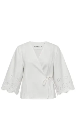 Outlet Bluse - Sunany-G - White Bluser