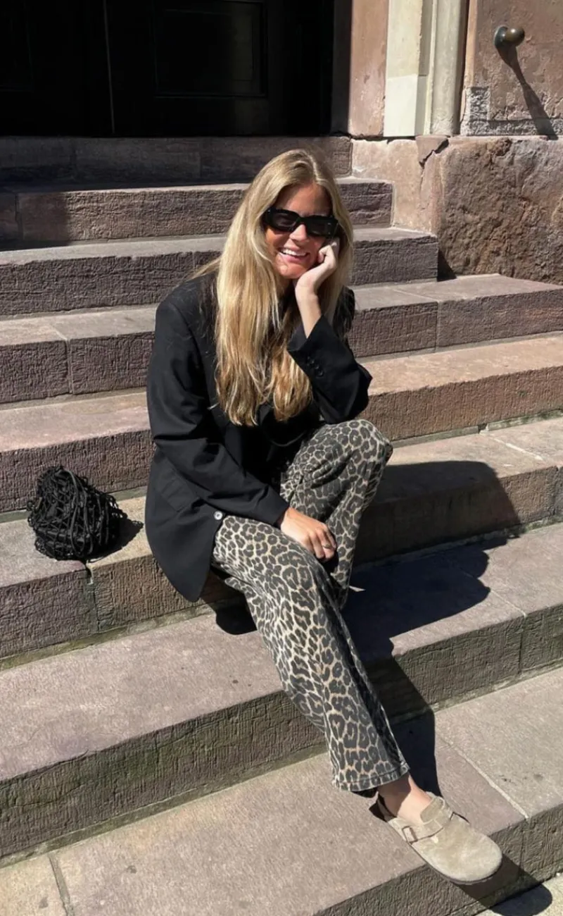 Hot Bukser - Cadian-G - Leopard Mist Bukser & Jeans