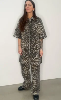 Hot Bukser - Cadian-G - Leopard Mist Bukser & Jeans
