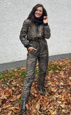 Outlet Flyverdragt / Termodragt - Isolde-G - Leopard Mist Flyverdragter|Alt Overtøj